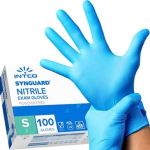 Guantes de nitrilo INTCO Synguard desde 100 unidades