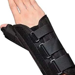 Muñequera Pulgar Soporte Férula Pulgar para Mano Izquierda y Mano Derecha