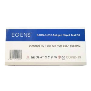 TEST ANTIGENOS COVID NASAL MARCA EGENS